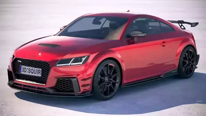 Audi TT RS performance 2018 3D model
