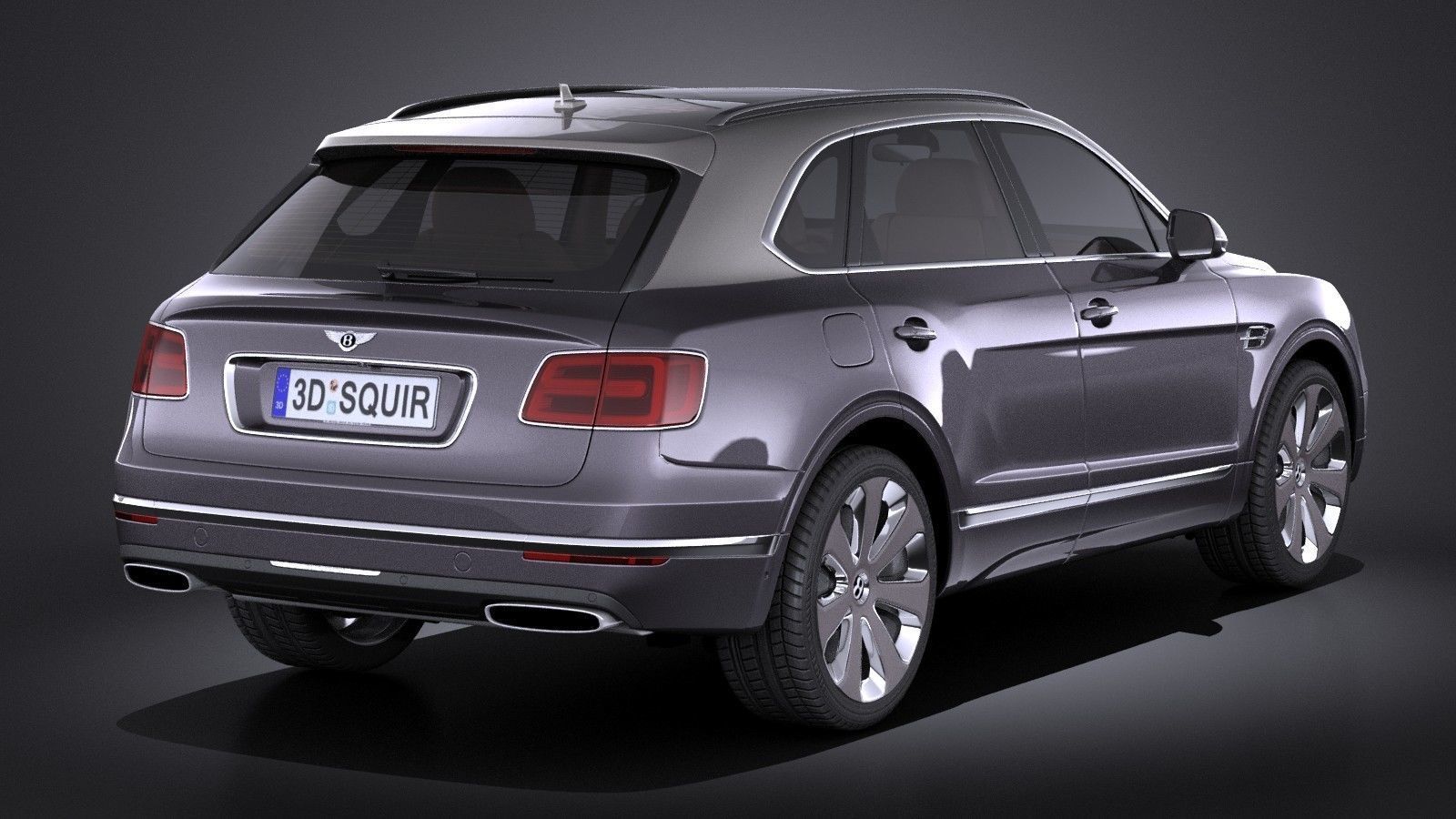 Bentley Bentayga Mulliner 2018 3D model_5