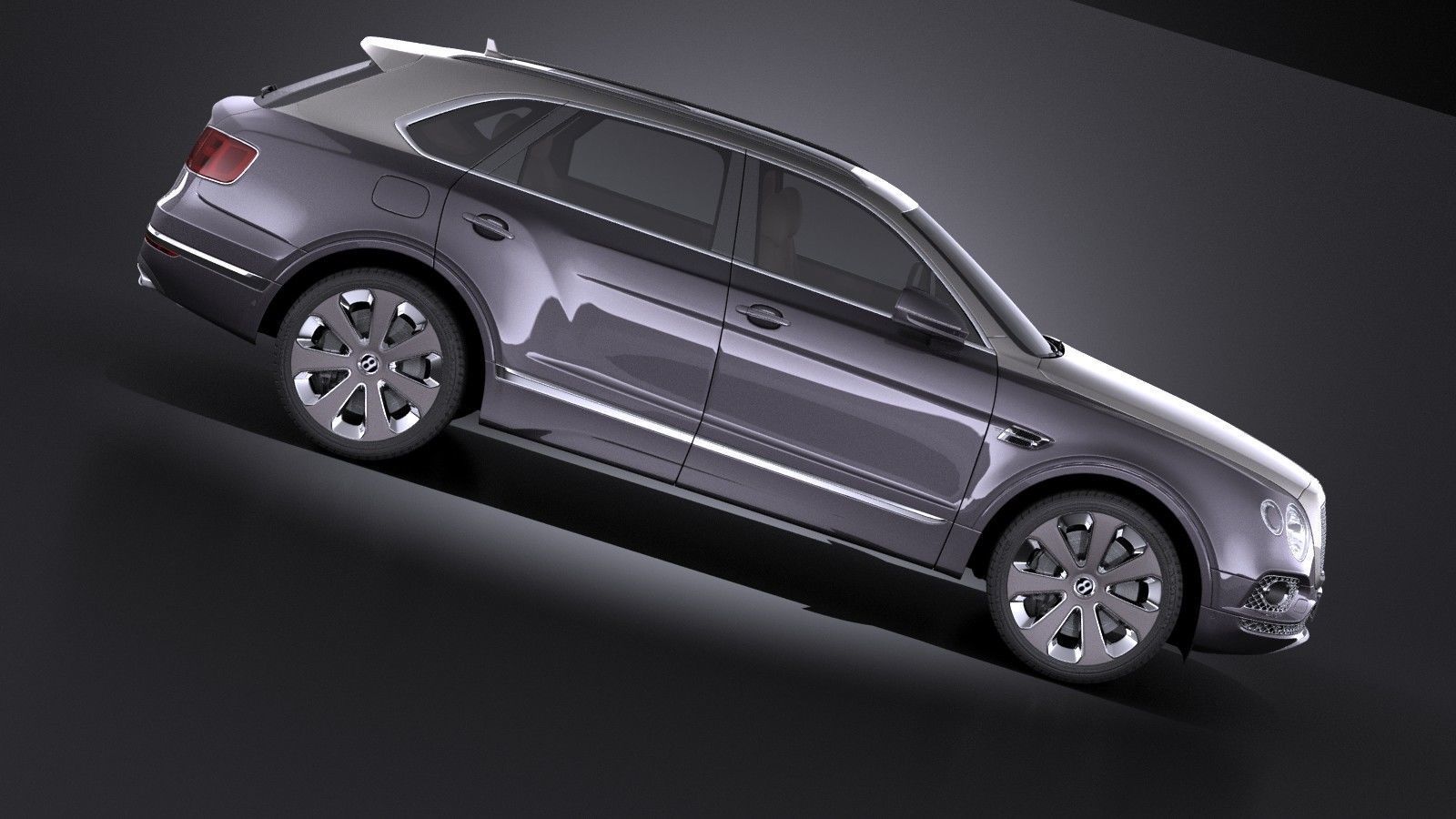 Bentley Bentayga Mulliner 2018 3D model_6