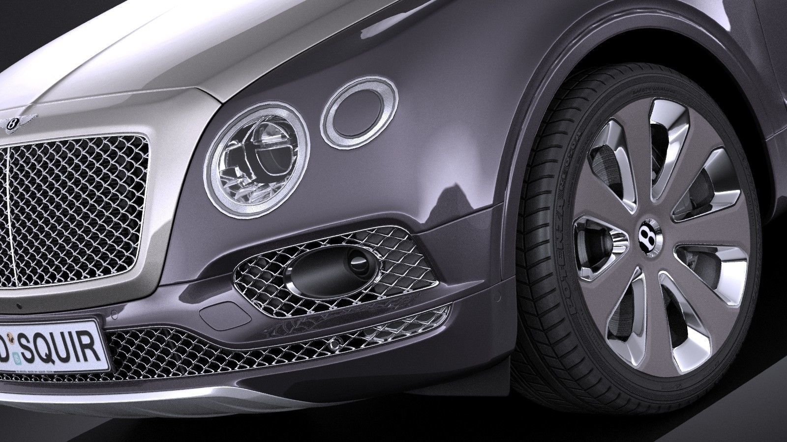 Bentley Bentayga Mulliner 2018 3D model_2