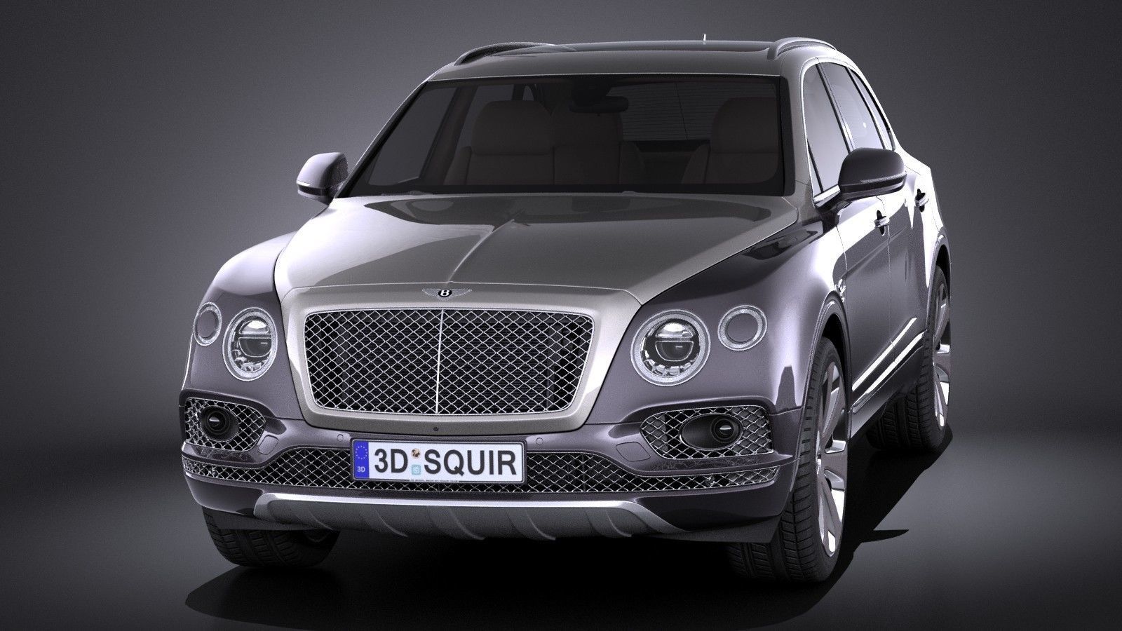 Bentley Bentayga Mulliner 2018 3D model_1