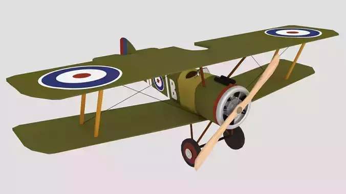 Sopwith F-1 Camel British Plane