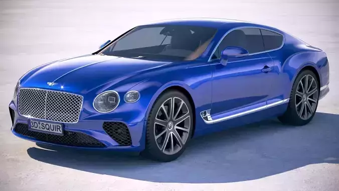 Bentley Continental GT 2018 3D model