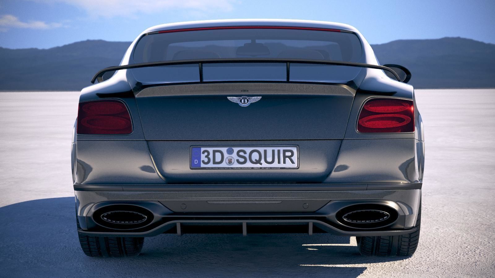 Bentley Continental Supersports 2018 3D model_10