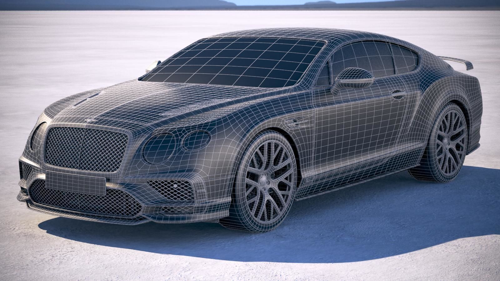 Bentley Continental Supersports 2018 3D model_16