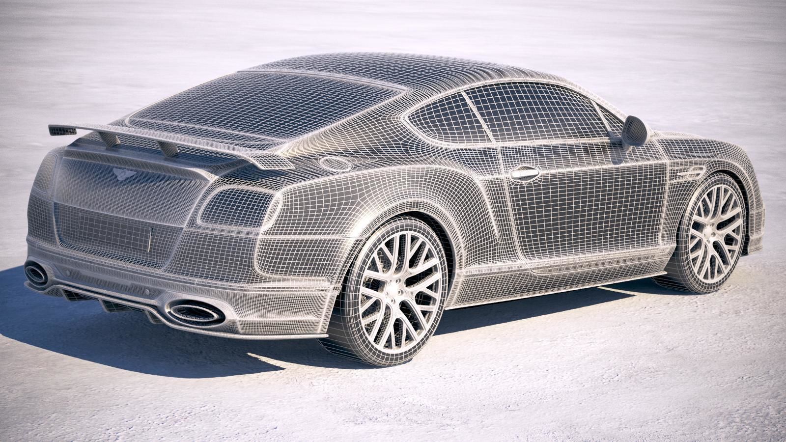 Bentley Continental Supersports 2018 3D model_15