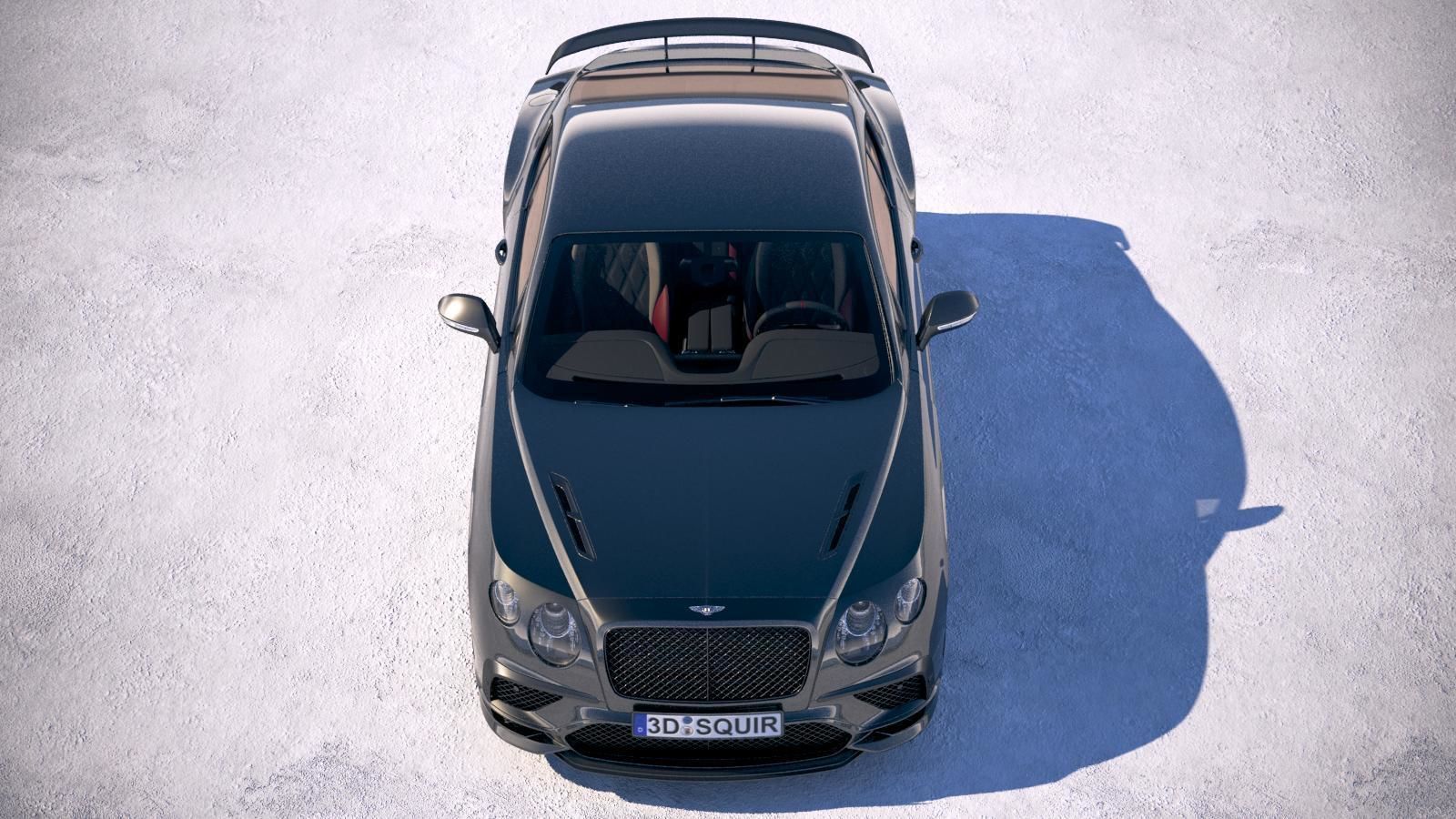 Bentley Continental Supersports 2018 3D model_8