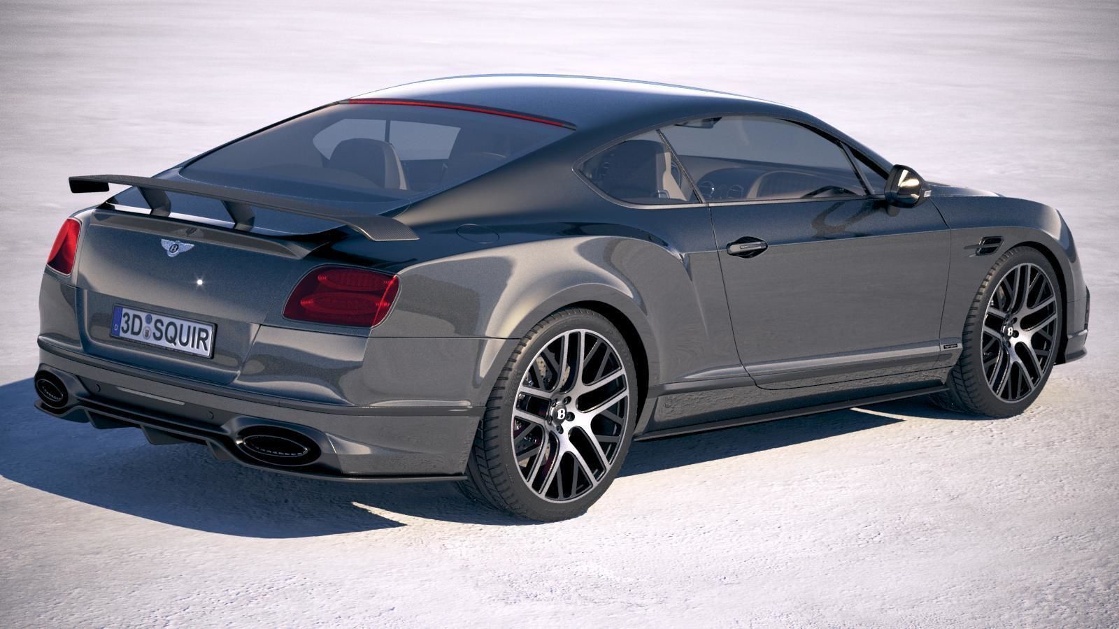 Bentley Continental Supersports 2018 3D model_4