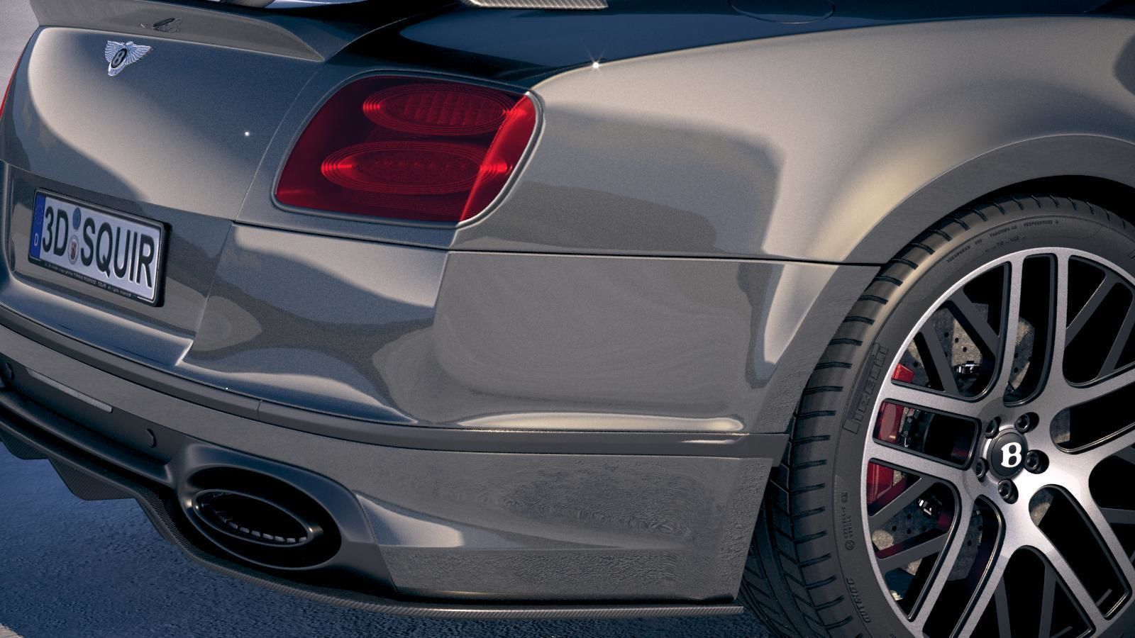 Bentley Continental Supersports 2018 3D model_3