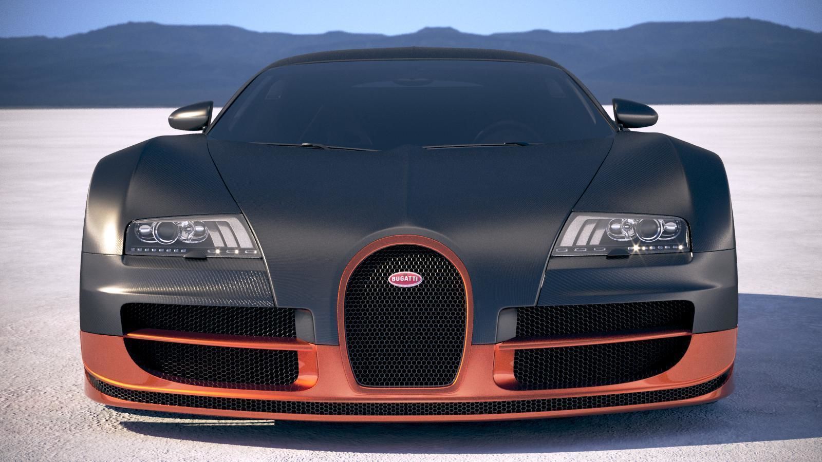 Bugatti Veyron Super Sport 2012-2016 VRAY  3D model_9