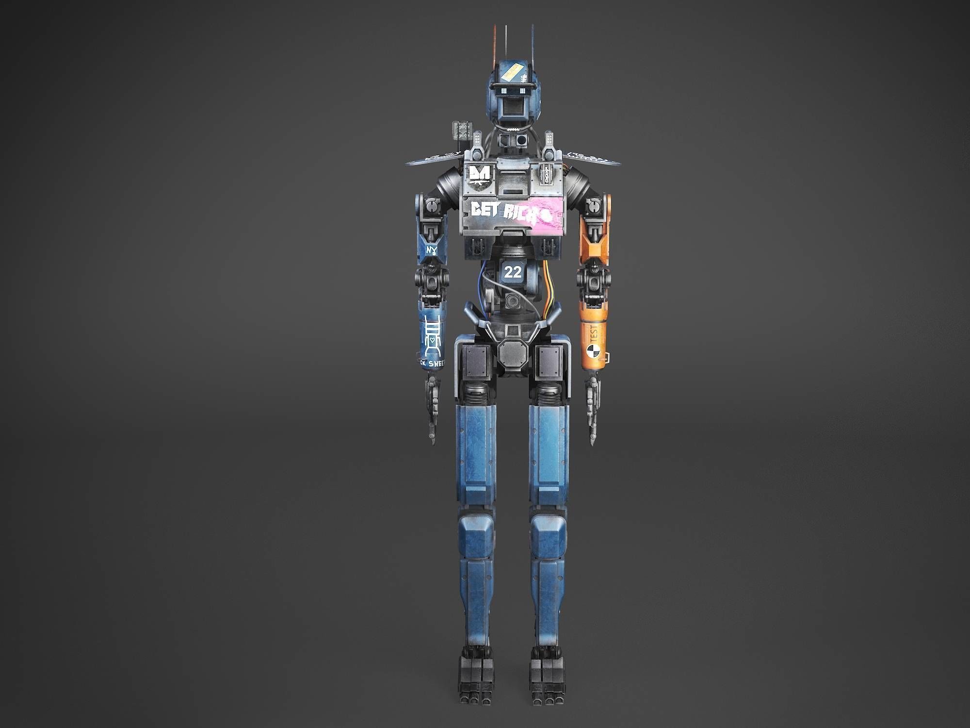 CHAPPiE Robot 3D model_5
