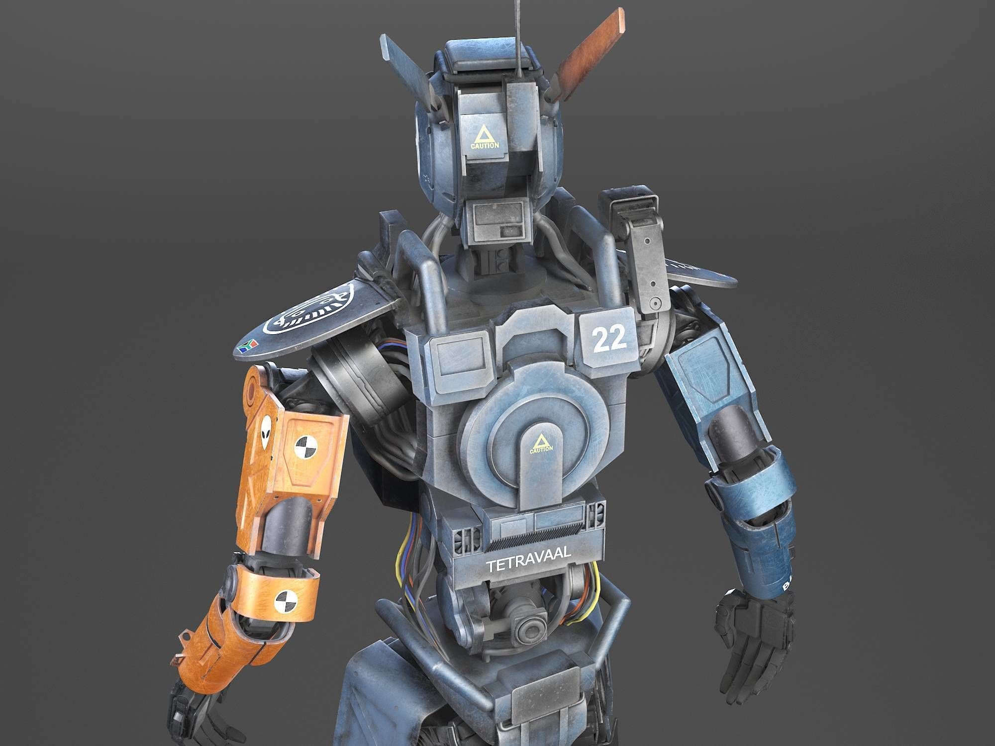 CHAPPiE Robot 3D model_16