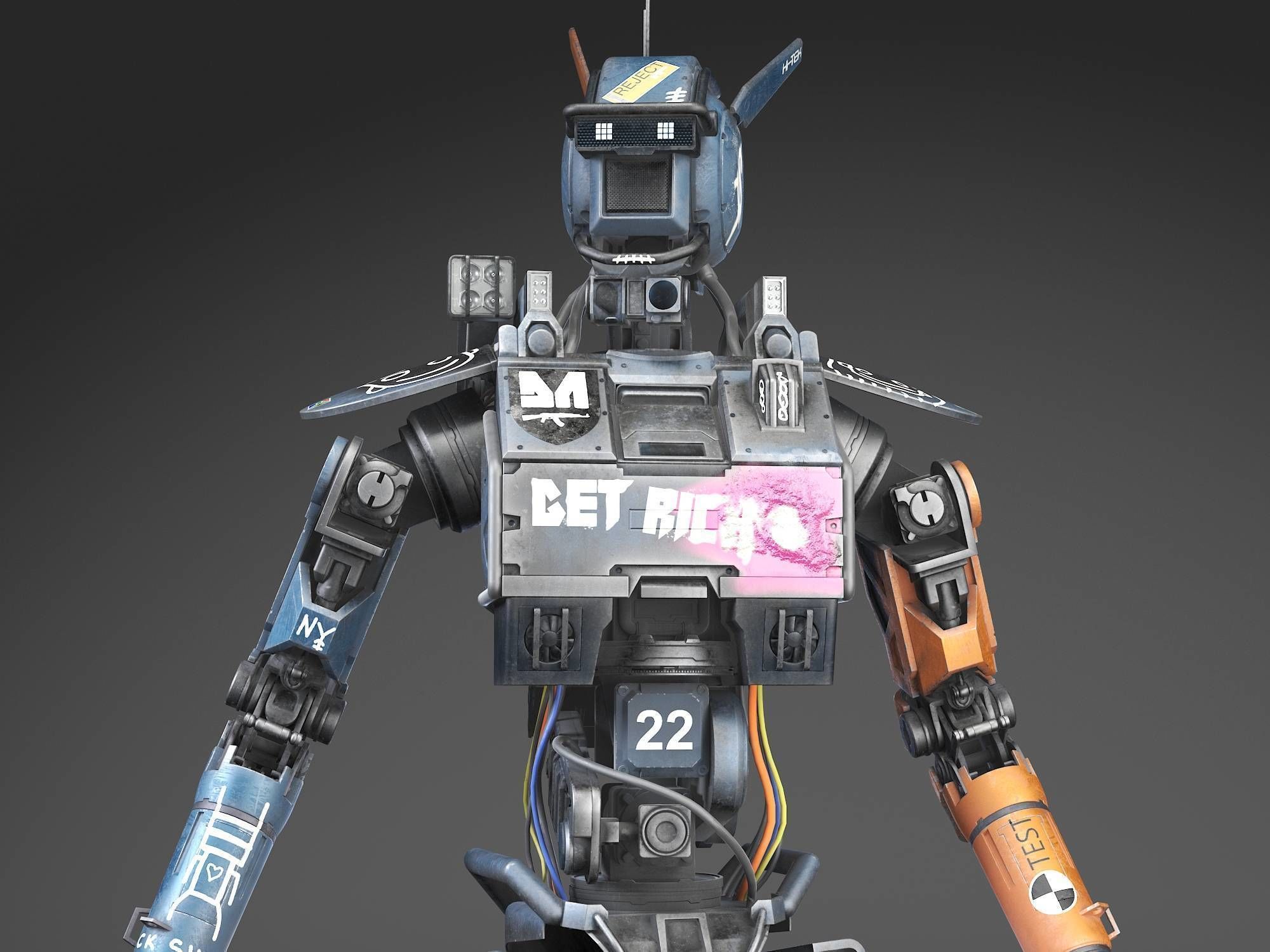 CHAPPiE Robot 3D model_19
