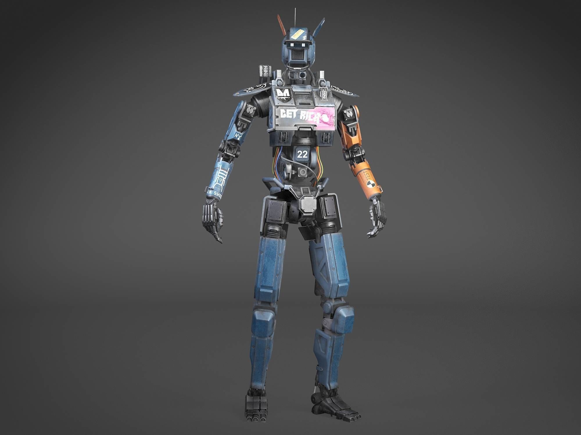 CHAPPiE Robot 3D model_3