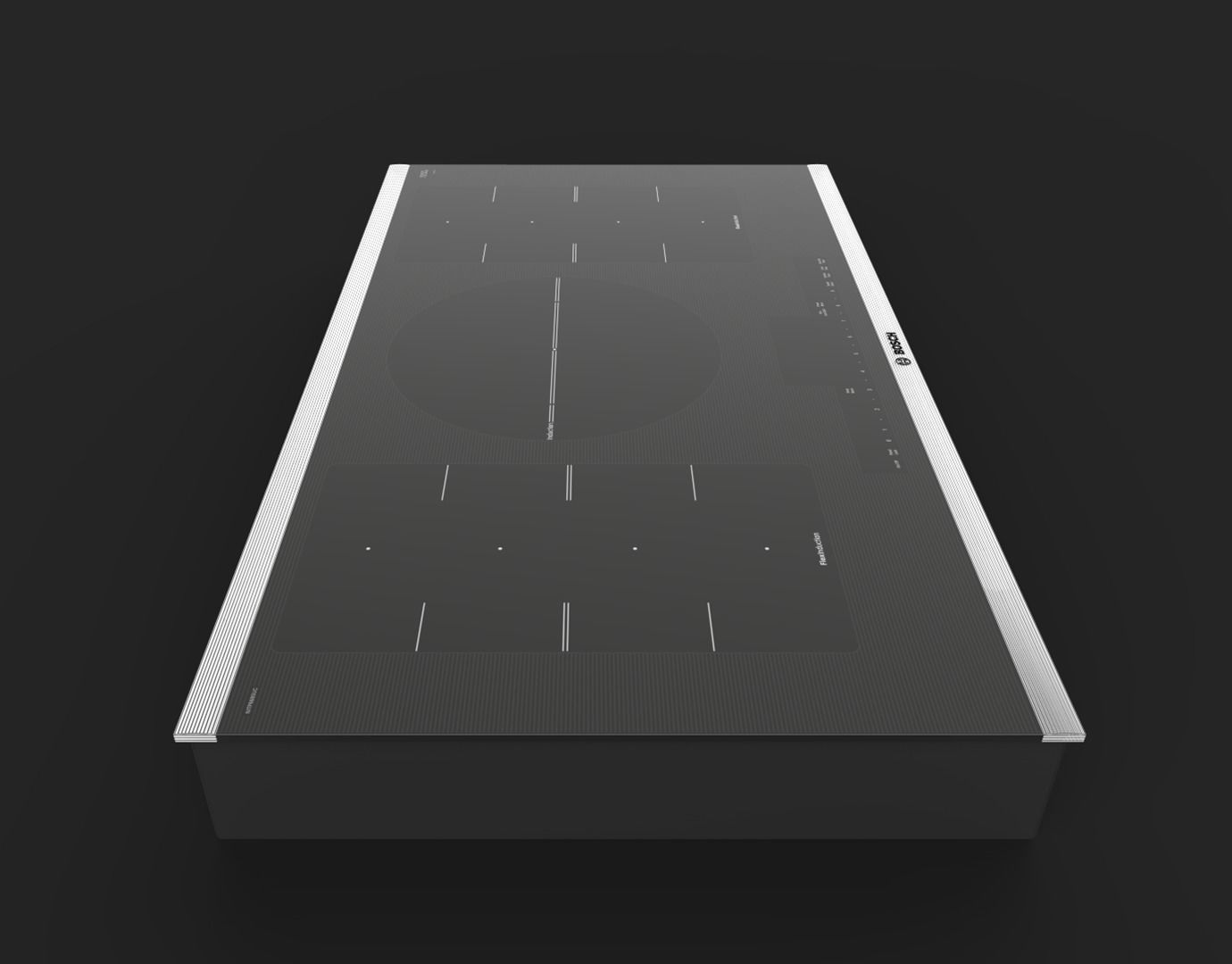 Bosch Induction Cooktop 800 Series 3D model_3