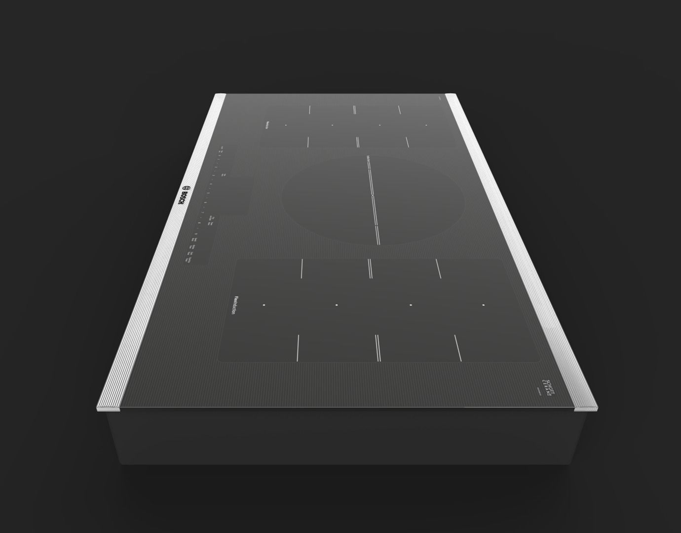 Bosch Induction Cooktop 800 Series 3D model_5