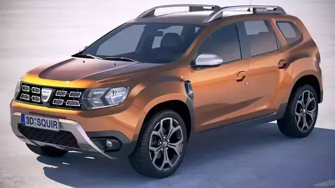 Dacia Duster 2018 3D model