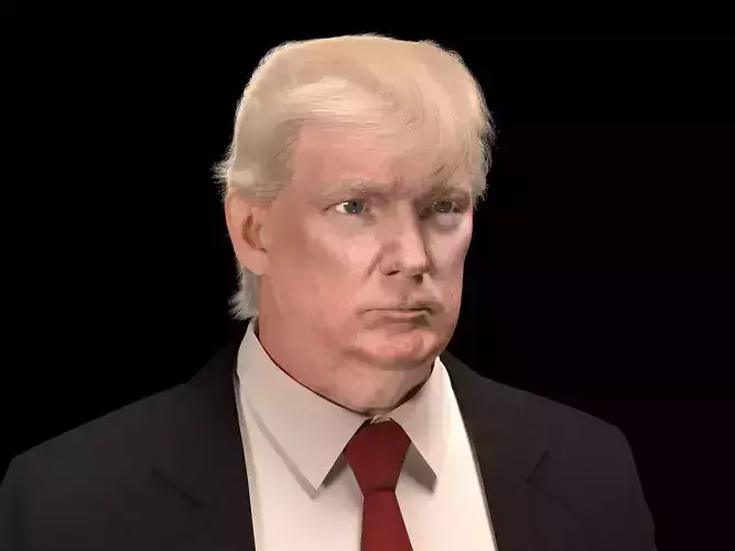 Donald Trump 3D model