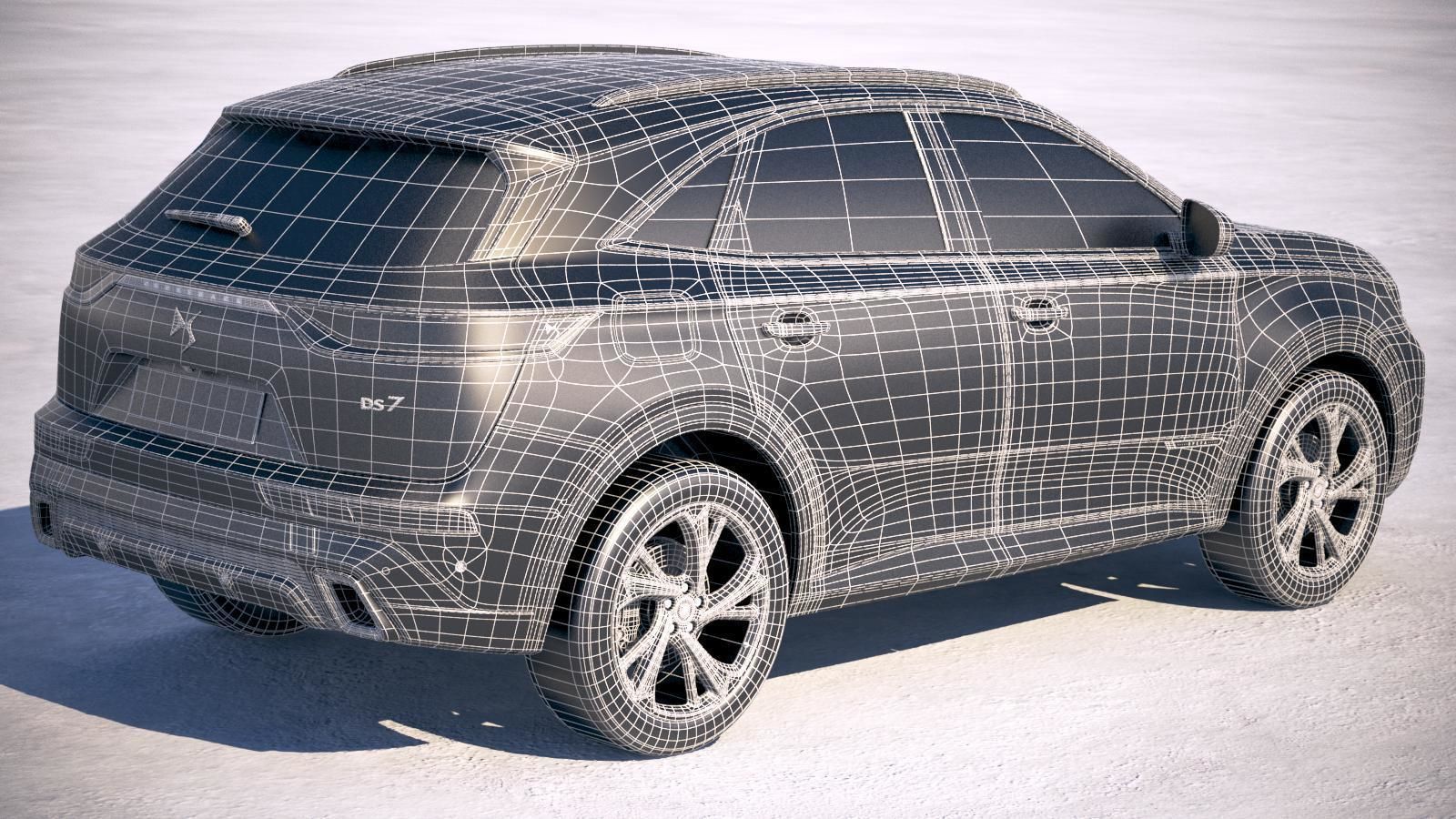 DS 7 Crossback 2018 3D model_20