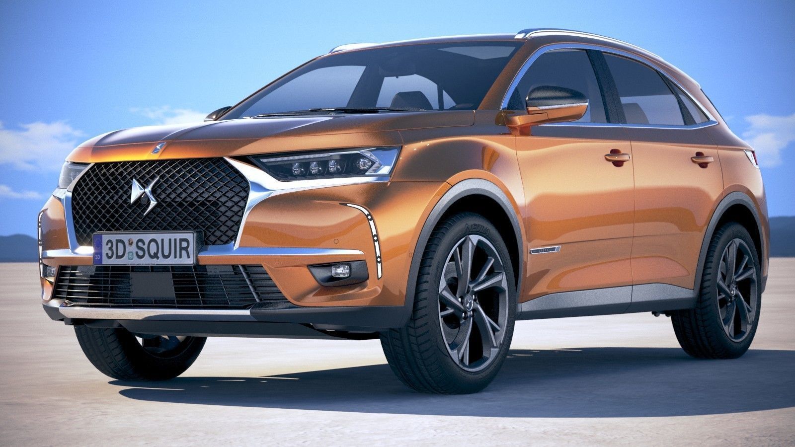 DS 7 Crossback 2018 3D model_12
