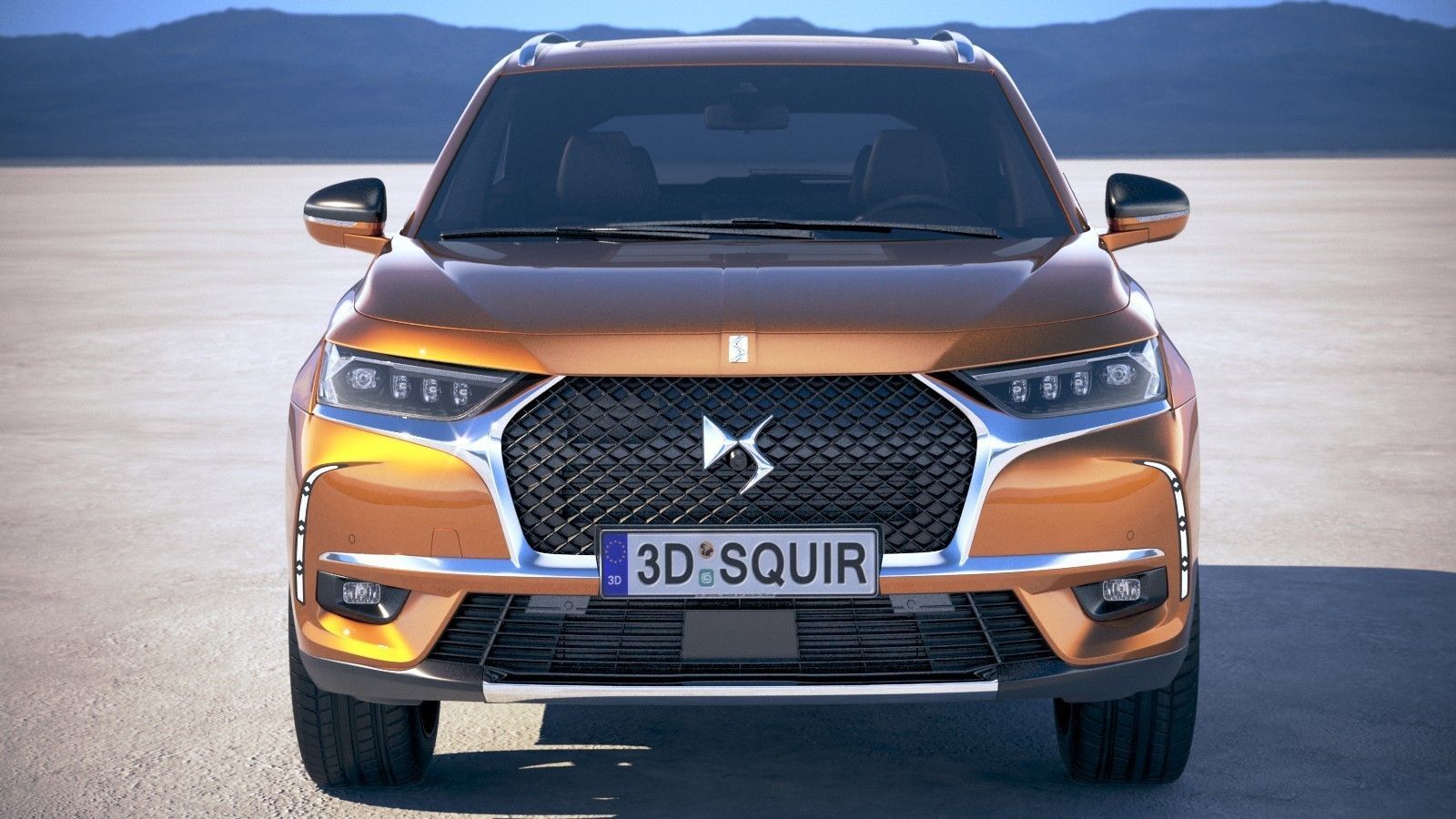 DS 7 Crossback 2018 3D model_9