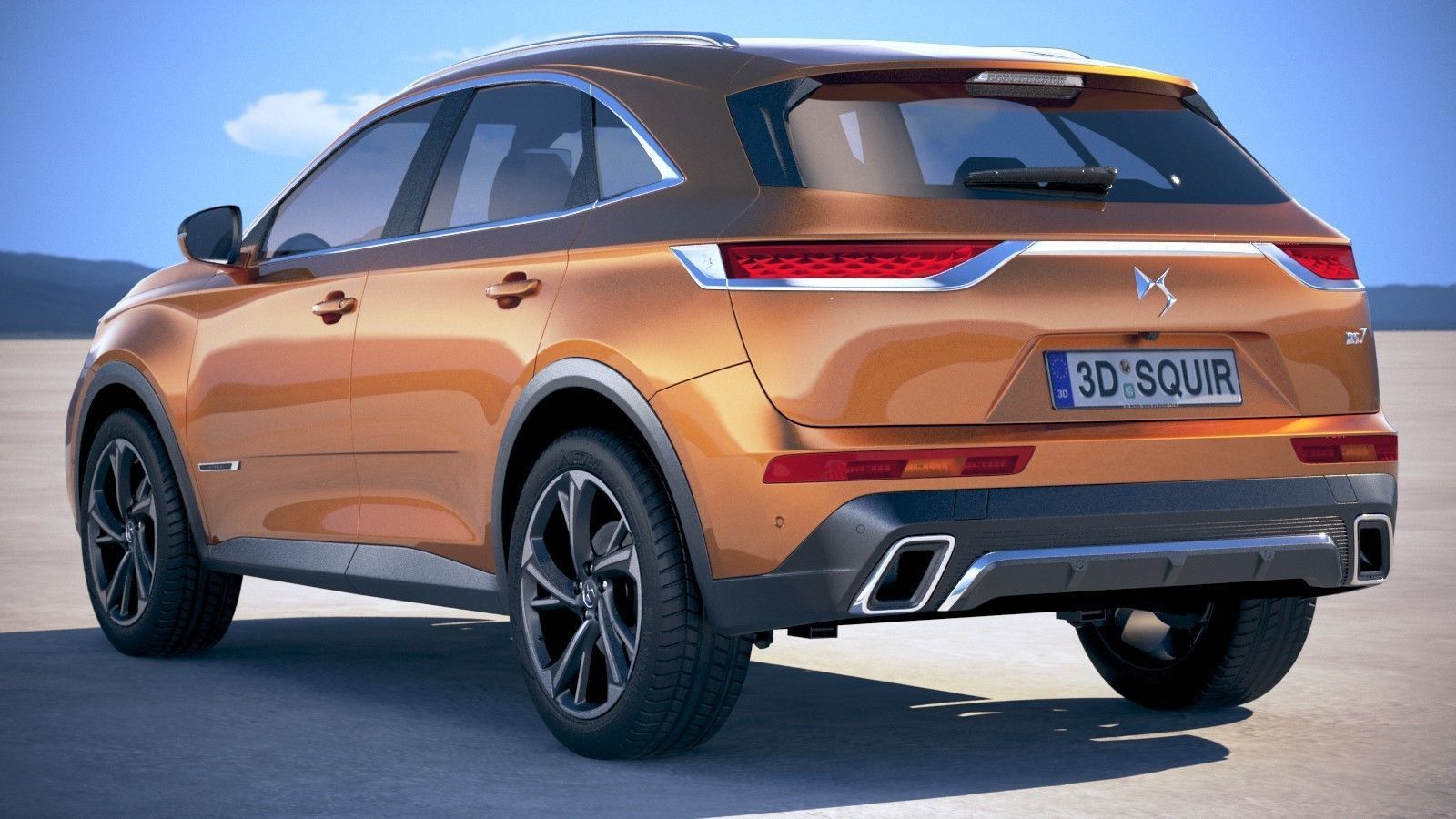 DS 7 Crossback 2018 3D model_13