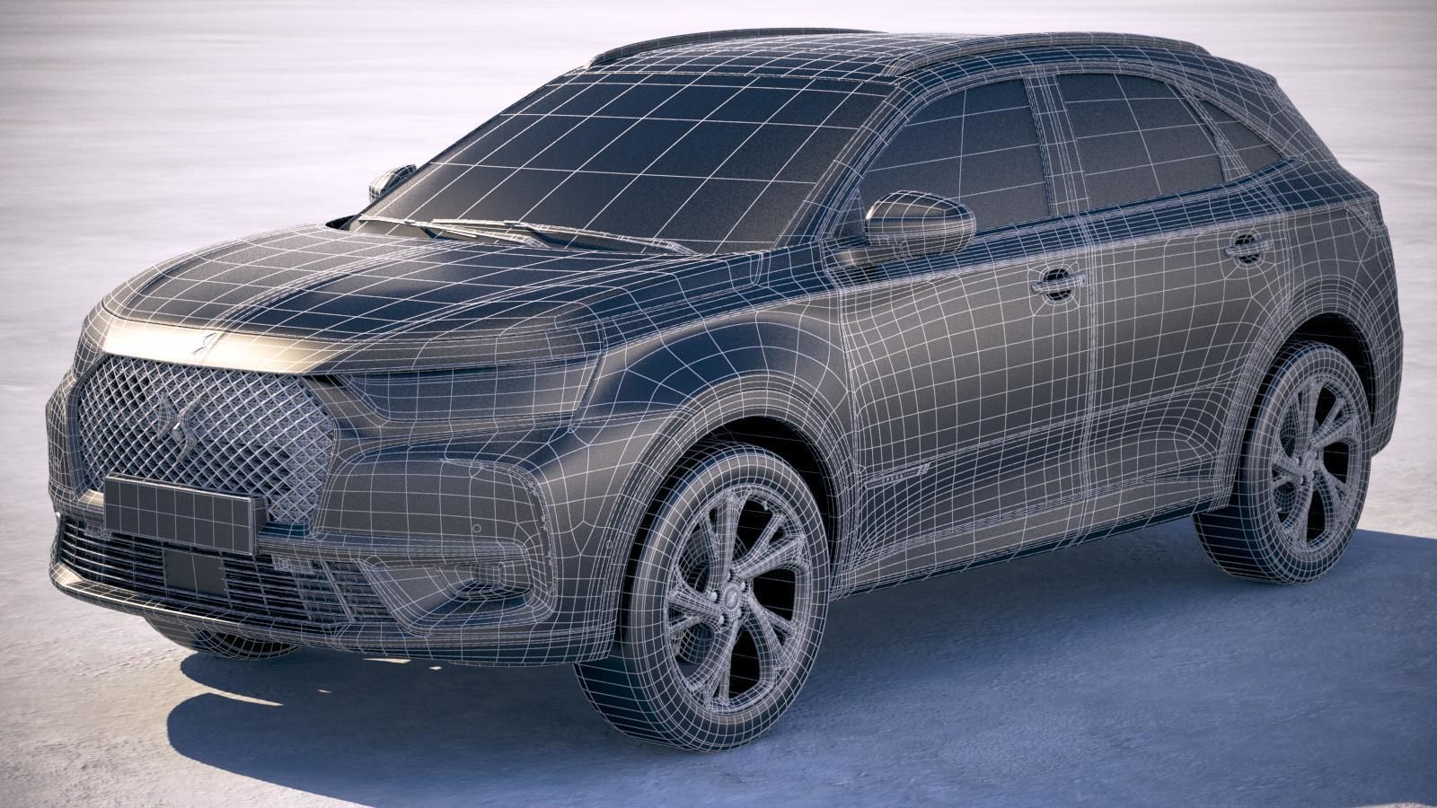 DS 7 Crossback 2018 3D model_19