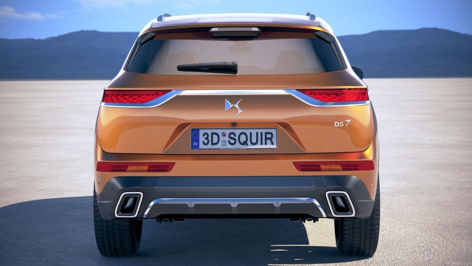 DS 7 Crossback 2018 3D model_10