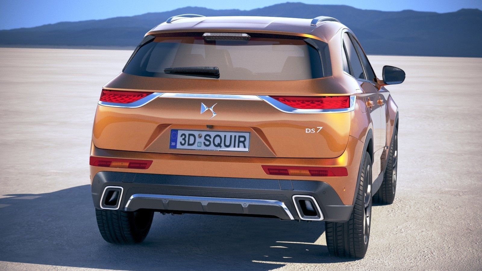 DS 7 Crossback 2018 3D model_5
