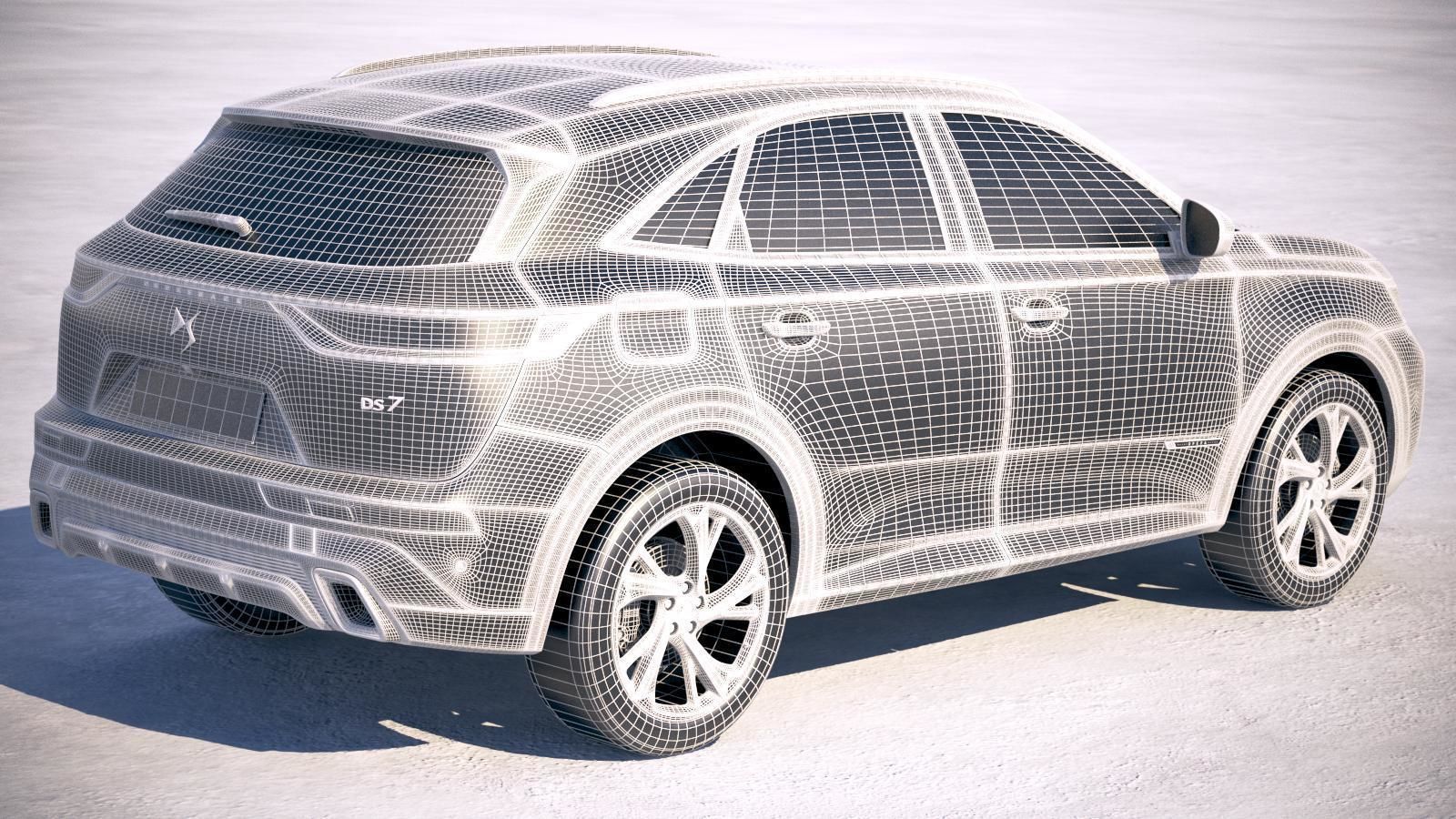 DS 7 Crossback 2018 3D model_18