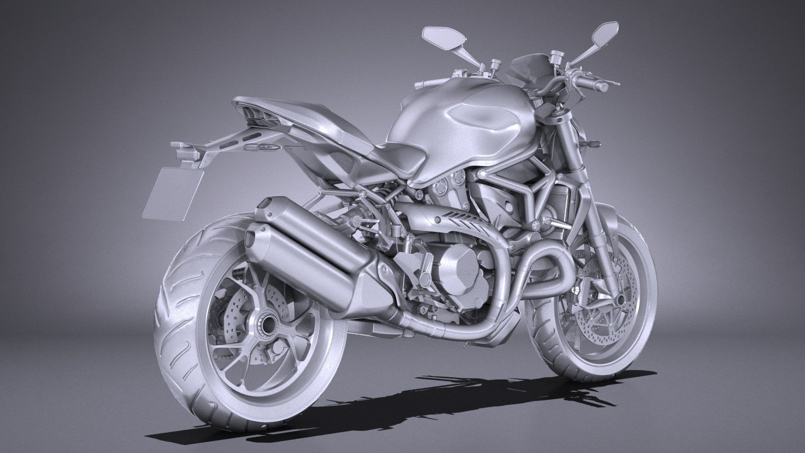 Ducati Monster 1200R 2017 3D model_12