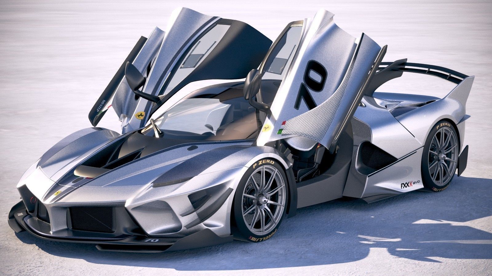 Ferrari FXX K Evo 2018 3D model_17