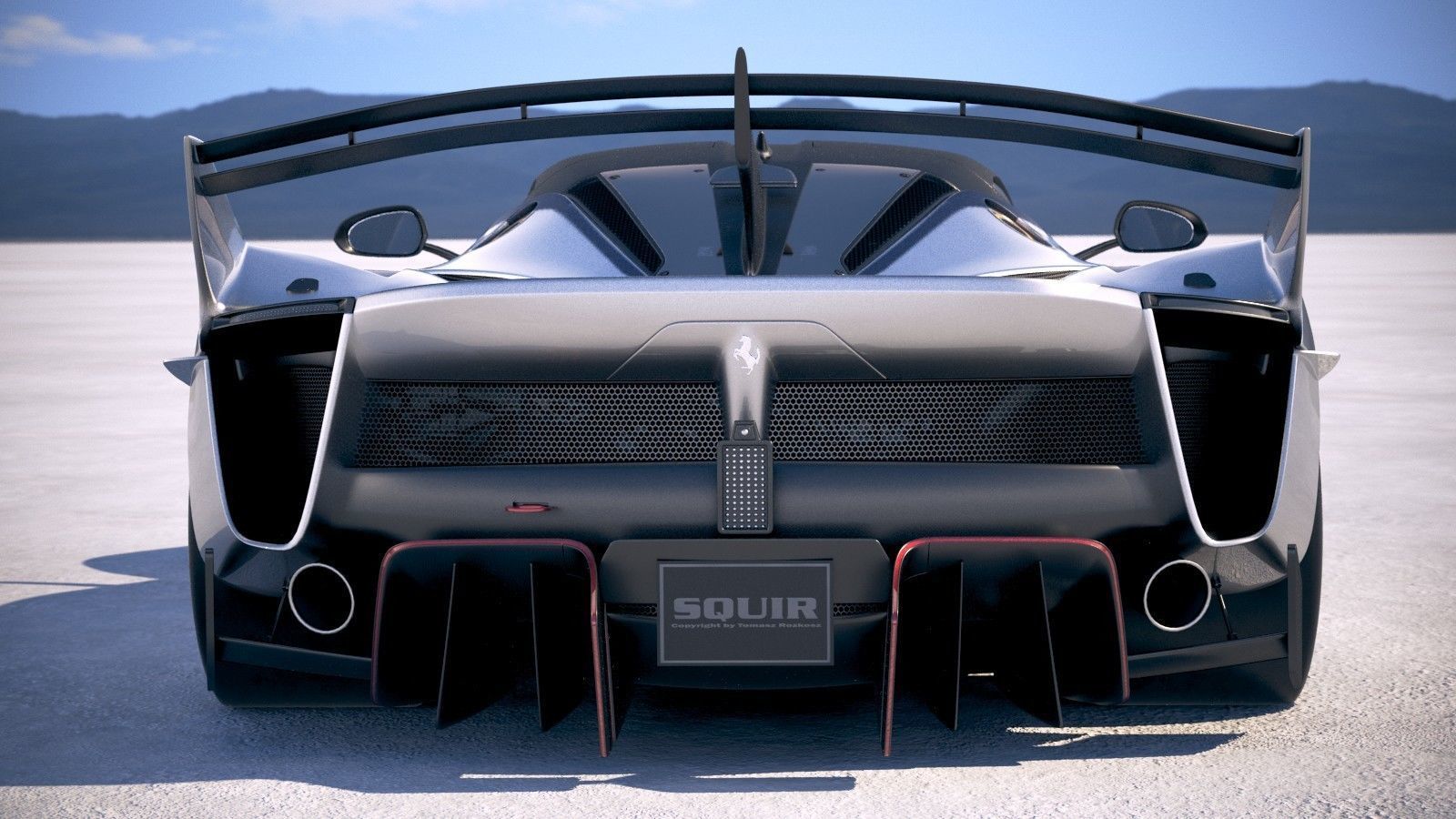 Ferrari FXX K Evo 2018 3D model_10