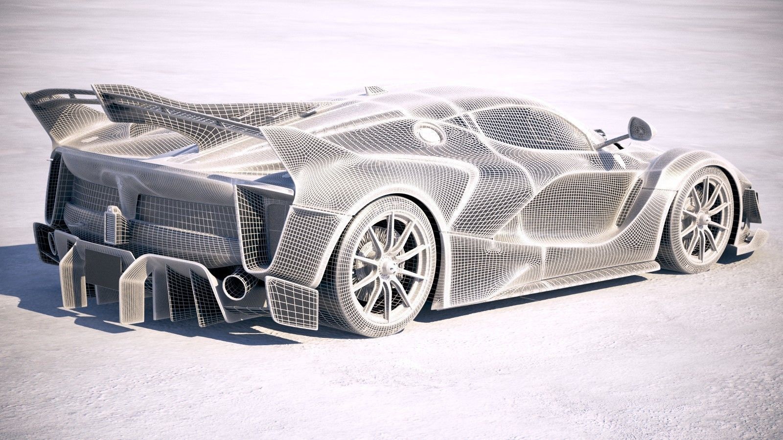 Ferrari FXX K Evo 2018 3D model_25