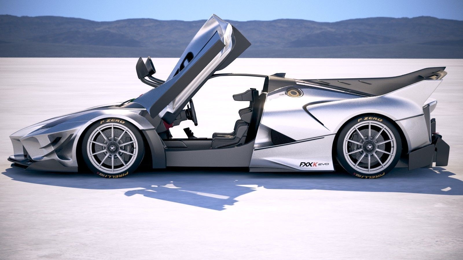 Ferrari FXX K Evo 2018 3D model_19