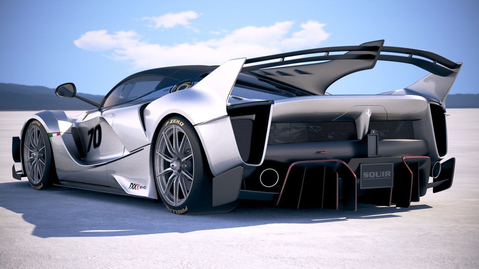 Ferrari FXX K Evo 2018 3D model_13