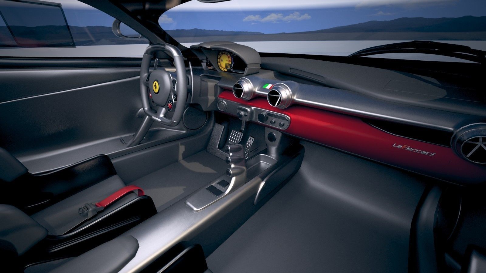 Ferrari FXX K Evo 2018 3D model_22