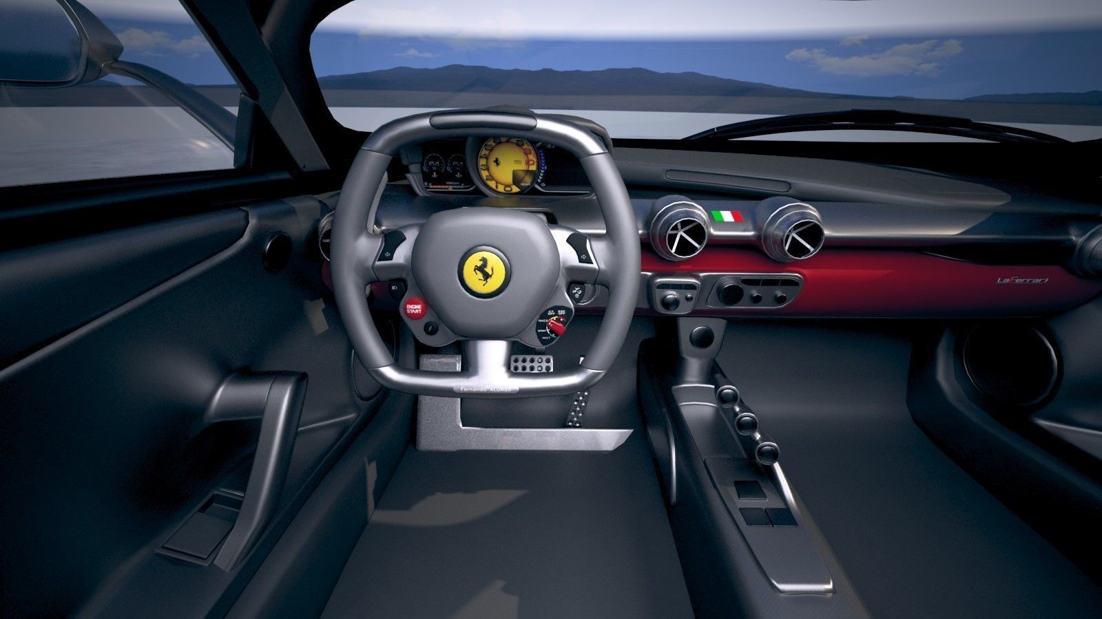 Ferrari FXX K Evo 2018 3D model_21