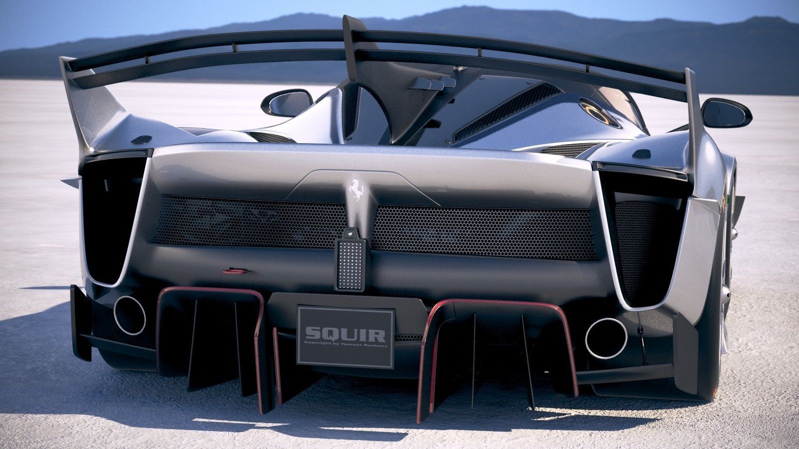 Ferrari FXX K Evo 2018 3D model_5