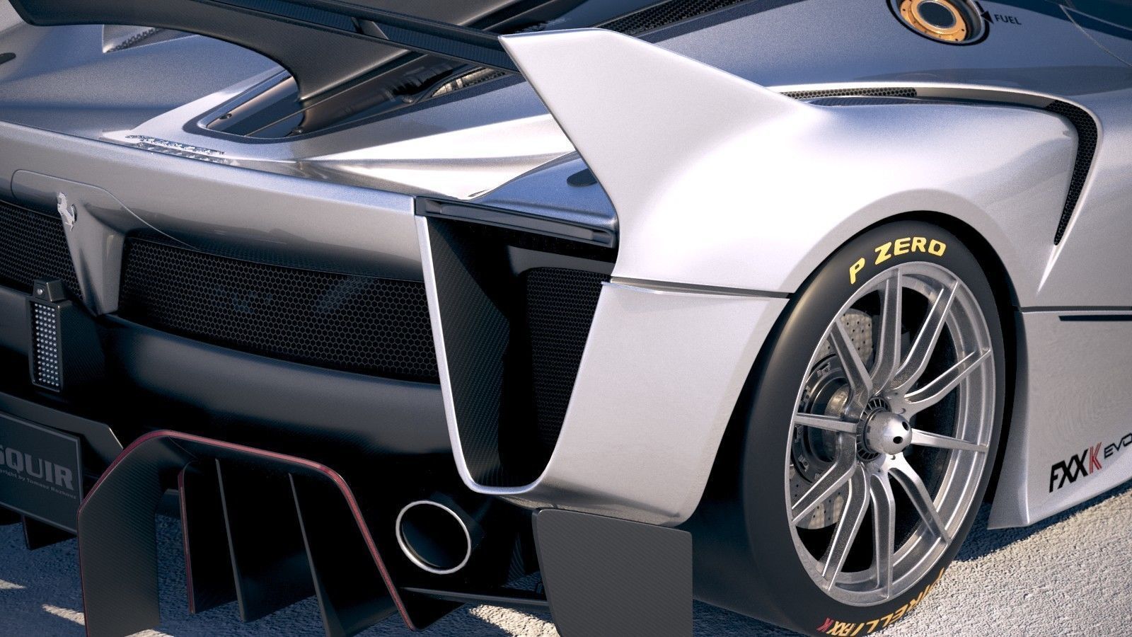 Ferrari FXX K Evo 2018 3D model_3