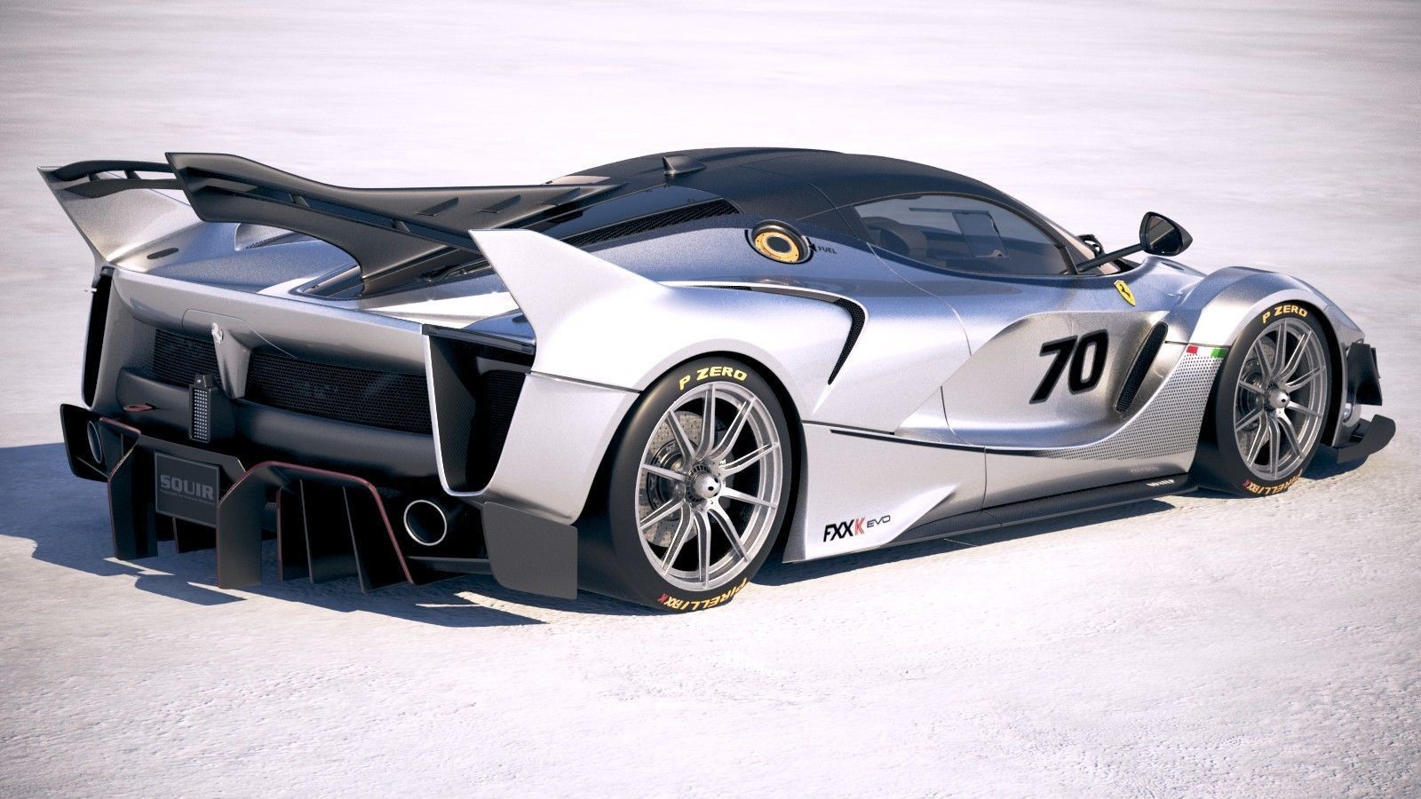 Ferrari FXX K Evo 2018 3D model_4