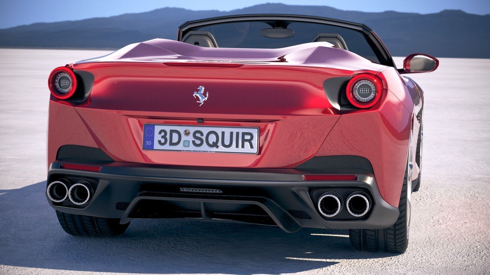 Ferrari Portofino 2018 3D model_5