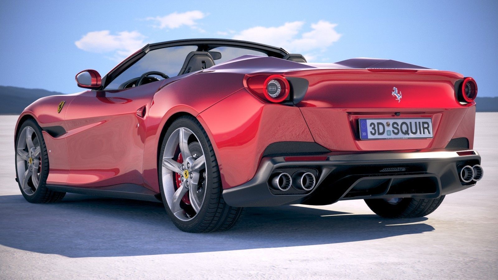 Ferrari Portofino 2018 3D model_13