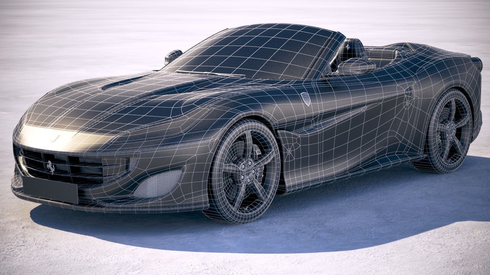 Ferrari Portofino 2018 3D model_22