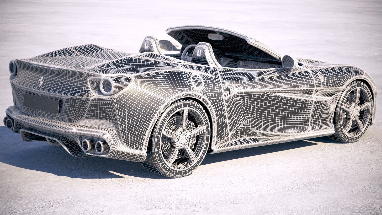 Ferrari Portofino 2018 3D model_21