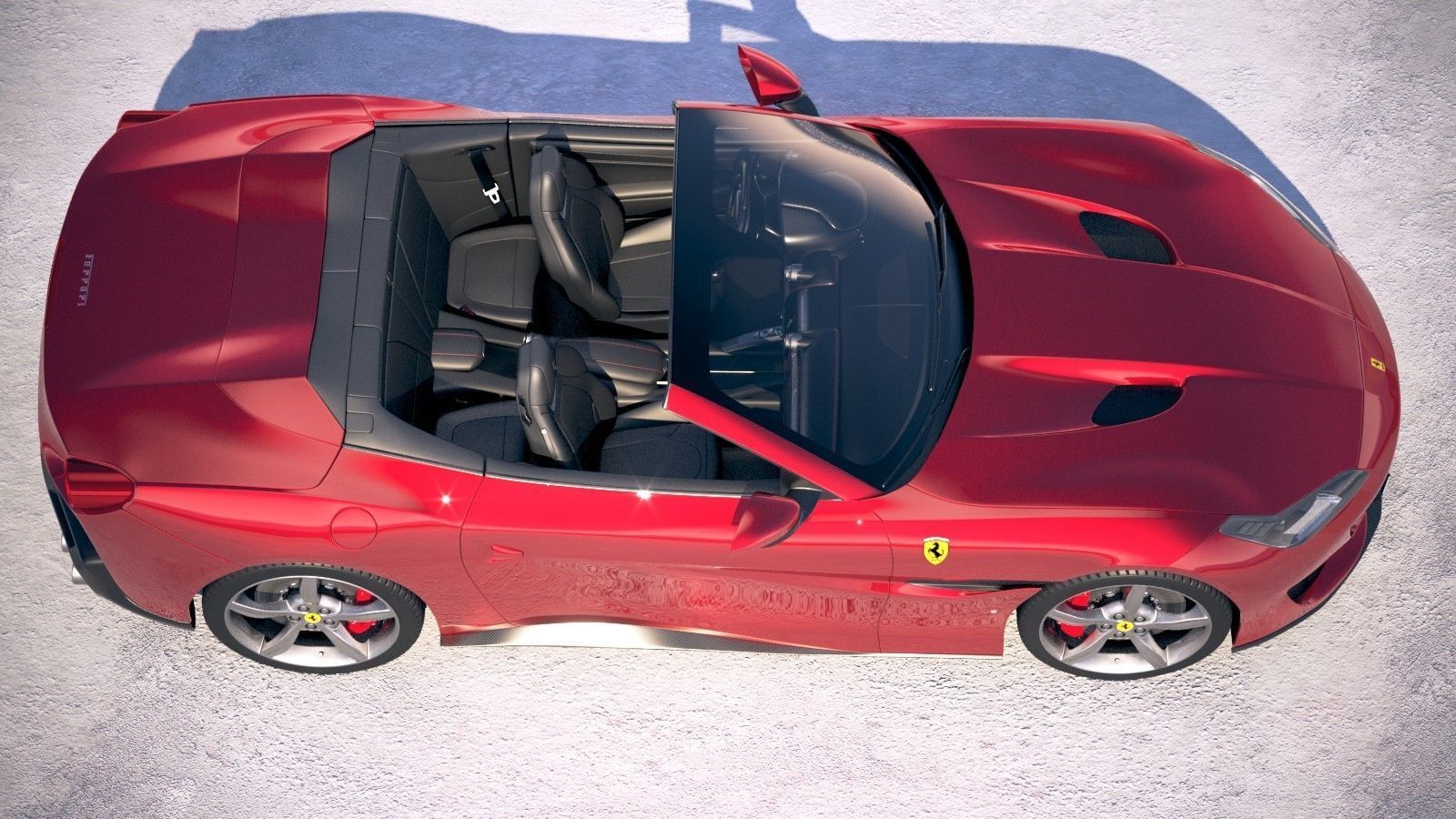 Ferrari Portofino 2018 3D model_7