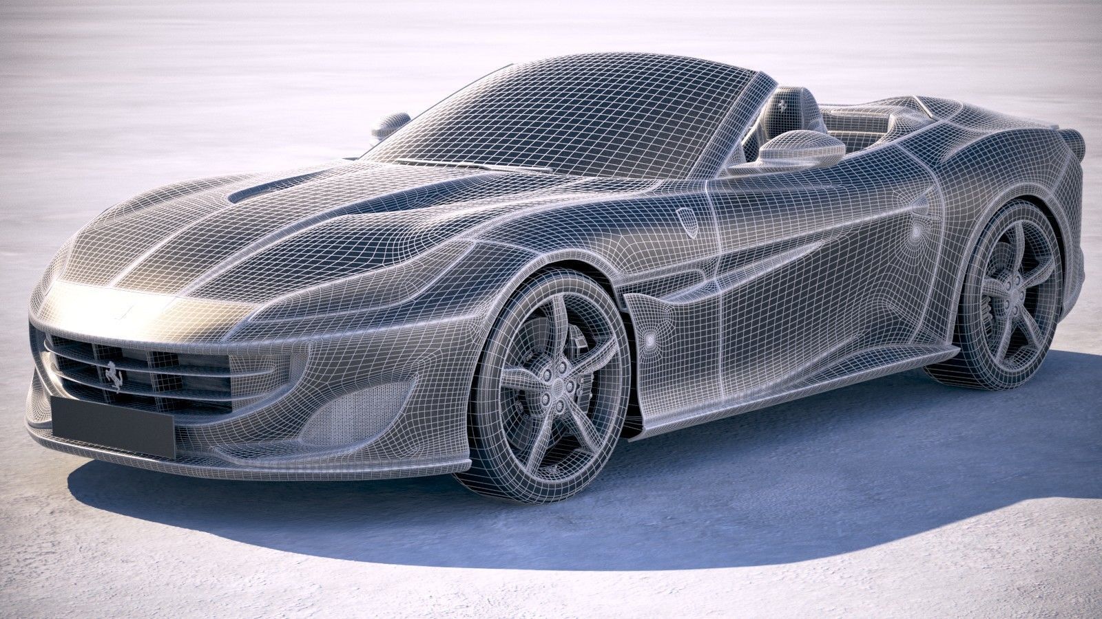 Ferrari Portofino 2018 3D model_20
