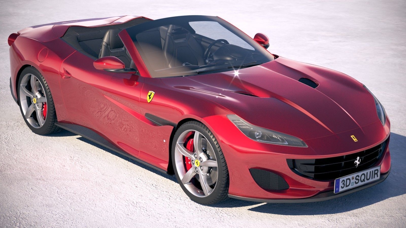 Ferrari Portofino 2018 3D model_11