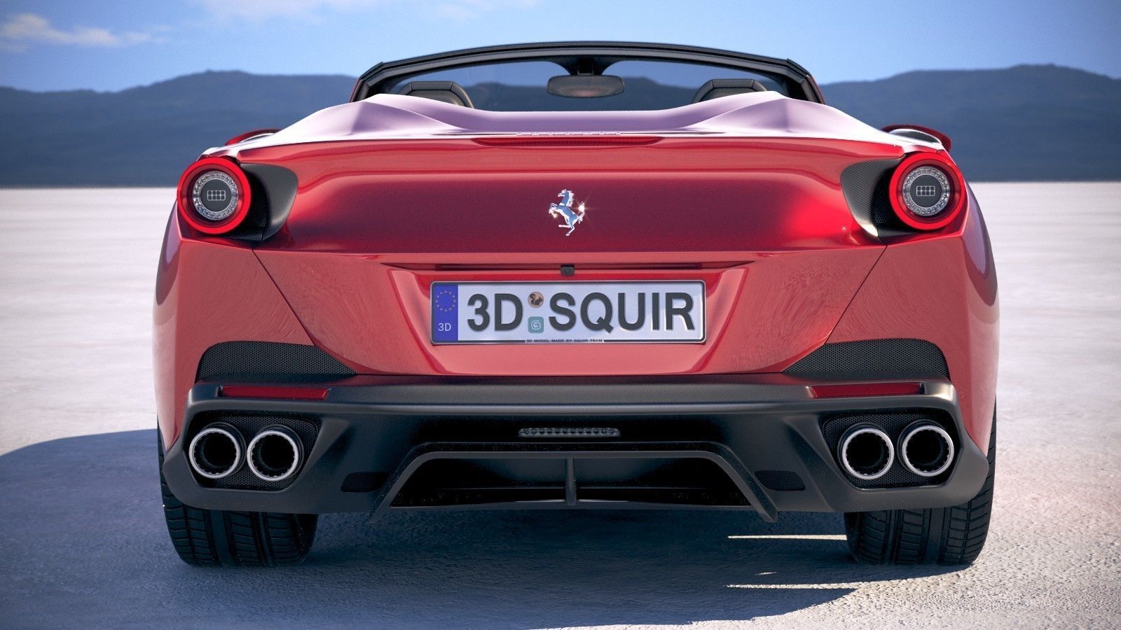 Ferrari Portofino 2018 3D model_10