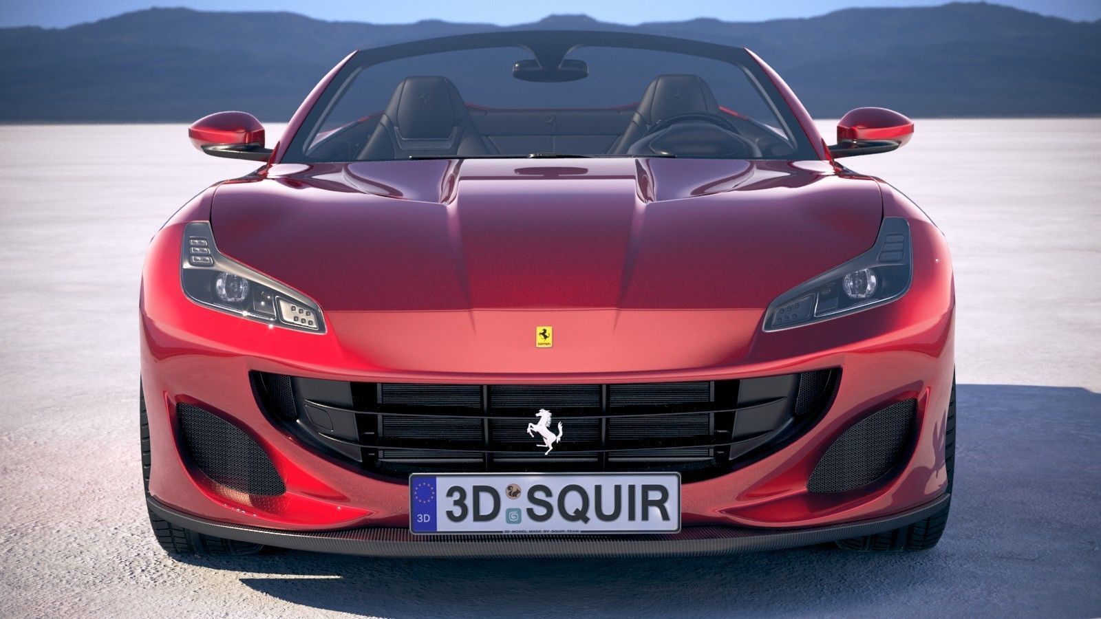 Ferrari Portofino 2018 3D model_9
